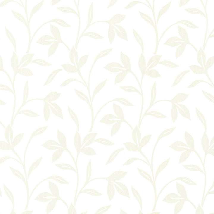Cynthia Champagne Tonal Leaf Trail Wallpaper by Brewster Bath Bath Bath IV Covers about 56.4 square feet 20.5-in by 33-ft long roll Prepasted 12.6 - Fabric Carolina -