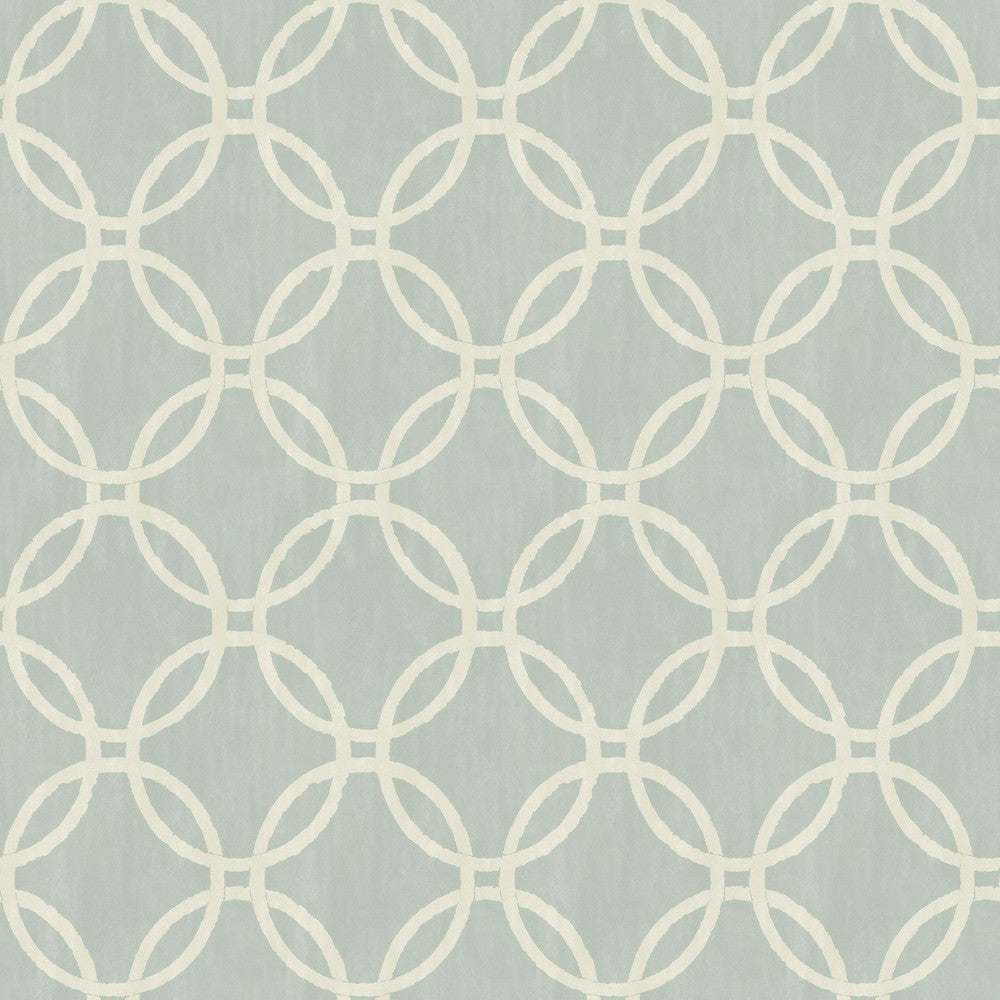 Eaton Blue Geometric Wallpaper by Brewster Bath Bath Bath IV Covers about 56.4 square feet 20.5-in by 33-ft long roll Unpasted 5.2 - Fabric Carolina -