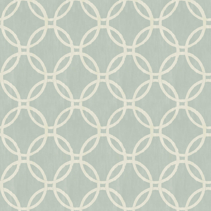 Eaton Blue Geometric Wallpaper by Brewster Bath Bath Bath IV Covers about 56.4 square feet 20.5-in by 33-ft long roll Unpasted 5.2 - Fabric Carolina -