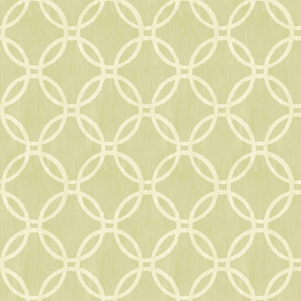 Eaton Light Green Geometric Wallpaper by Brewster Bath Bath Bath IV Covers about 56.4 square feet 20.5-in by 33-ft long roll Unpasted 5.3 - Fabric Carolina -