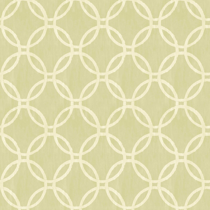 Eaton Light Green Geometric Wallpaper by Brewster Bath Bath Bath IV Covers about 56.4 square feet 20.5-in by 33-ft long roll Unpasted 5.3 - Fabric Carolina -