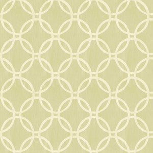 Eaton Light Green Geometric Wallpaper by Brewster