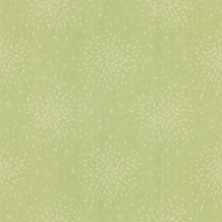 Summer Green Modern Floral Wallpaper by Brewster Bath Bath Bath IV Covers about 56.4 square feet 20.5-in by 33-ft long roll Prepasted 10.4 - Fabric Carolina -