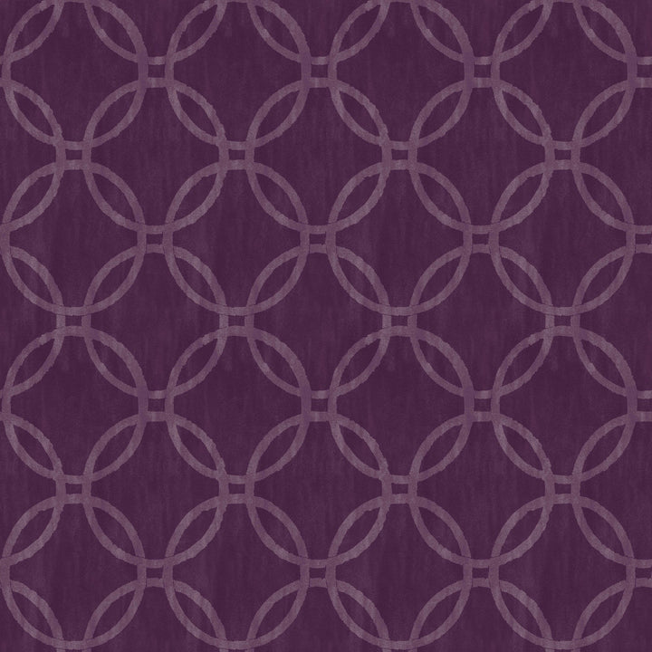 Ecliptic Purple Geometric Wallpaper by Beacon House Simple Space 2 Covers about 56.4 square feet 20.5-in by 33-ft long roll Unpasted 5.2 - Fabric Carolina -
