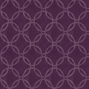 Ecliptic Purple Geometric Wallpaper by Beacon House