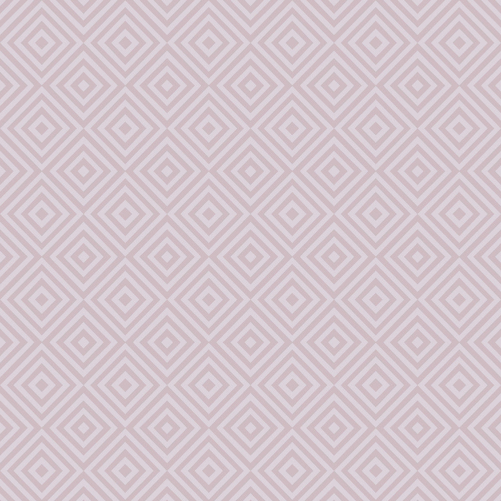Metropolitan Lavender Geometric Diamond Wallpaper by Beacon House Simple Space 2 Covers about 56.4 square feet 20.5-in by 33-ft long roll Unpasted 3.5 - Fabric Carolina -