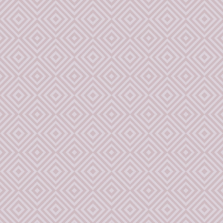 Metropolitan Lavender Geometric Diamond Wallpaper by Beacon House Simple Space 2 Covers about 56.4 square feet 20.5-in by 33-ft long roll Unpasted 3.5 - Fabric Carolina -