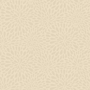 Calendula Grey Modern Floral Wallpaper by Beacon House