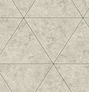 Polished Concrete Off White Geometric Wallpaper by A-Street Prints