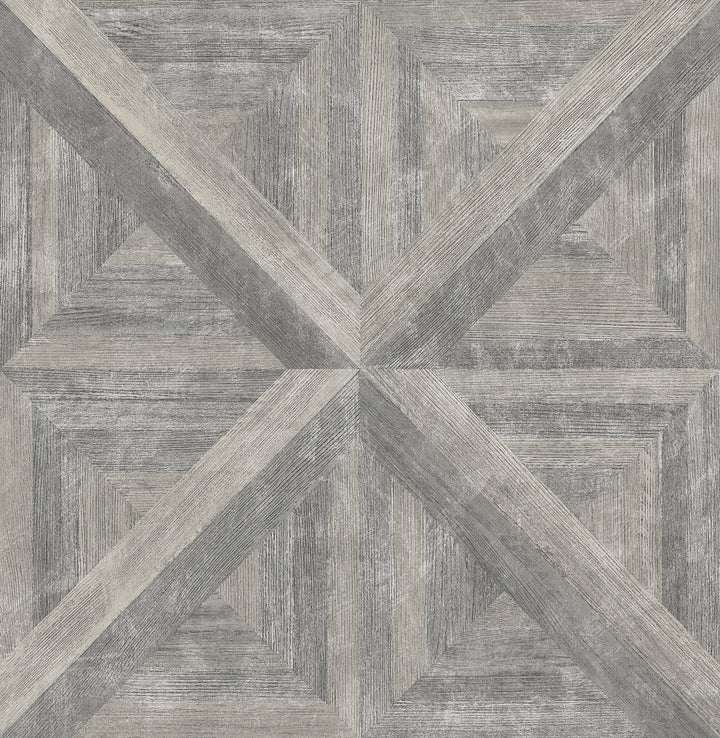 Carriage House Taupe Wood Wallpaper by A-Street Prints Restored Covers about 56.4 square feet 20.5-in by 33-ft long roll Unpasted 21 - Fabric Carolina -