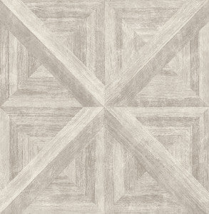 Carriage House Neutral Wood Wallpaper by A-Street Prints