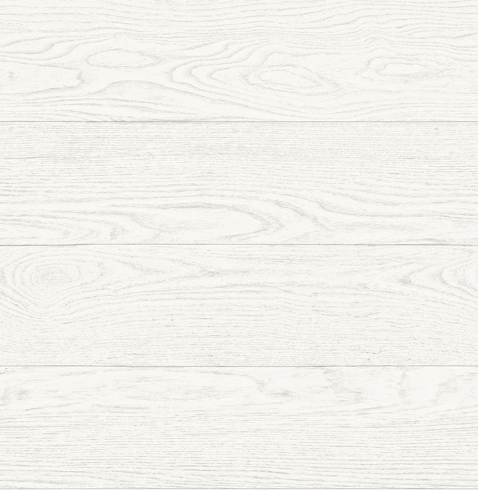 Salvaged Wood White Plank Wallpaper by A-Street Prints Restored Covers about 56.4 square feet 20.5-in by 33-ft long roll Unpasted 21 - Fabric Carolina -