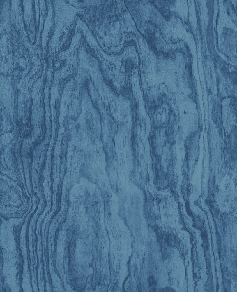 Bentham Blue Plywood Wallpaper by A-Street Prints Restored Covers about 56.4 square feet 20.5-in by 33-ft long roll Unpasted 12.5 - Fabric Carolina -