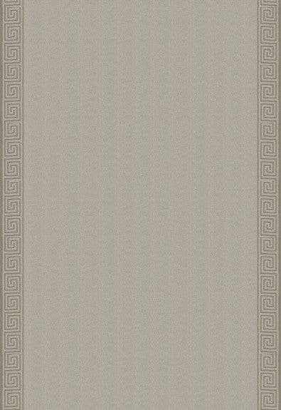 Greek Key Embroidery Pebble and Taupe 25800 by Schumacher Fabric COLLECTION-NAME-TBA-25800 75% Cotton, 25% Linen Martindale 20,000 Horizontal: - and Vertical: 4.25 57 - Fabric Carolina -