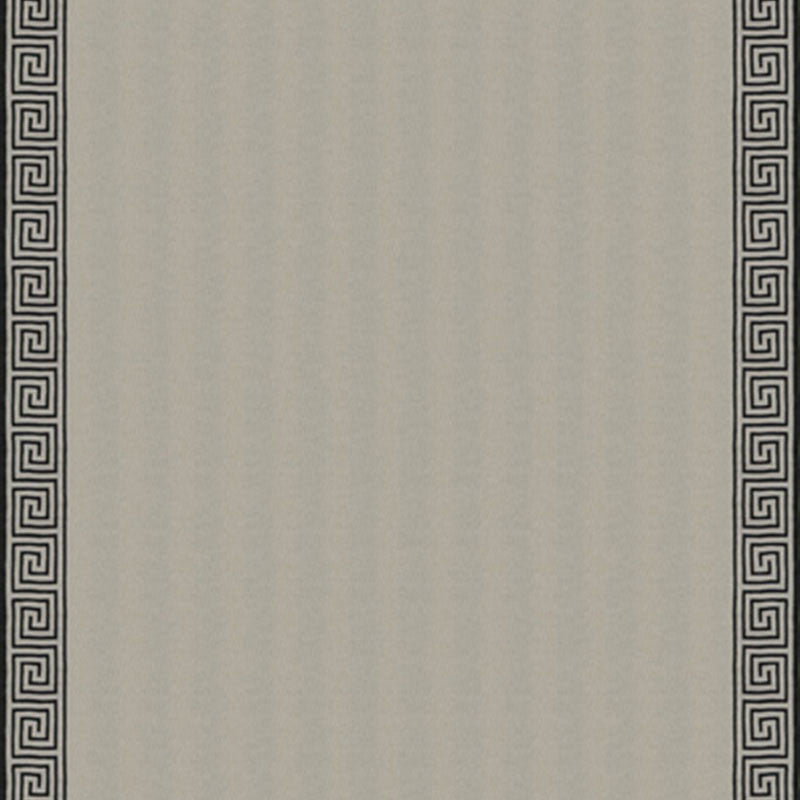 Greek Key Embroidery Pebble And Black 25801 by Schumacher Fabric Schumacher Fabric Greek Key Embroidery Pebble And Black 25801Fabric COTTON 75% BELGIUM </p><p>Repeat: H: , V: VERT. 4 1/4" (11CM) 57 - Fabric Carolina -
