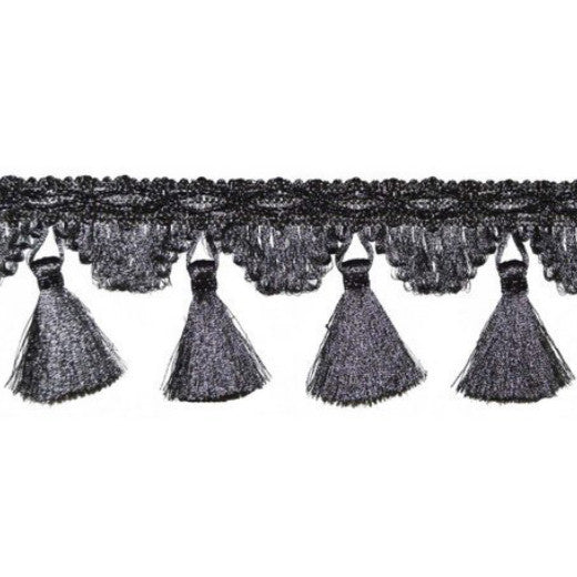 3013 - Titanium by Europatex Fabric Metallic Collection 100% Polyester China See Sample Horizontal: N/A and Vertical: N/A 2.50 inches  - Fabric Carolina -