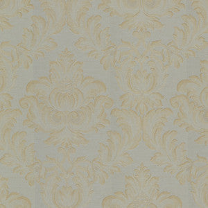 Oldham Sage Damask Wallpaper by Lucky Day
