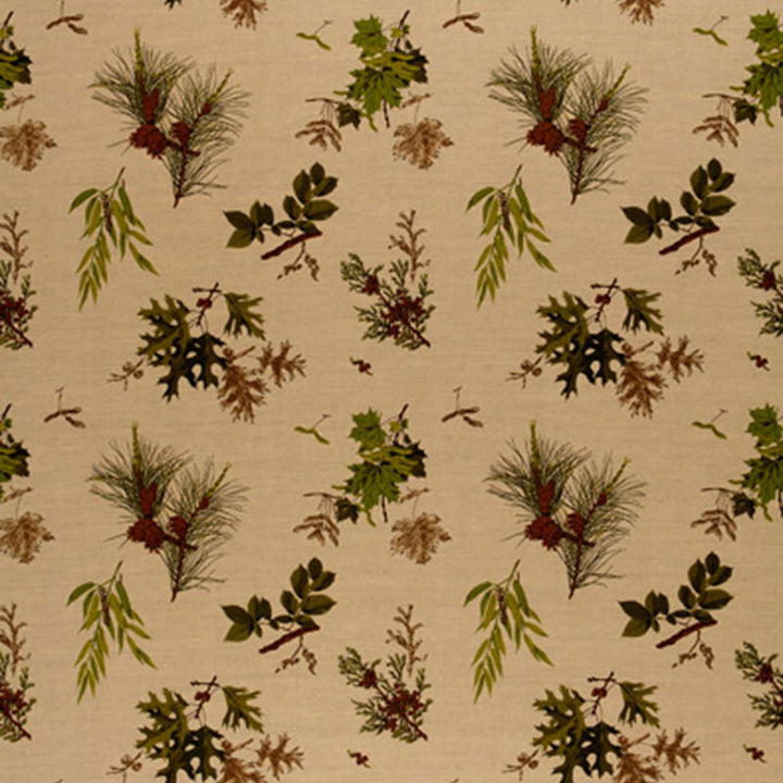 Woodlands Pine Lichen On Natural 2602880 by Schumacher Fabric DW-SPRING 2003 COLLECTION LINEN 59% COTTON 41% UNITED STATES OF AMERICA </p><p>Repeat: Horizontal: 26 3/4" (68CM) and Vertical: 24 1/4" (62CM) 54 - Fabric Carolina -
