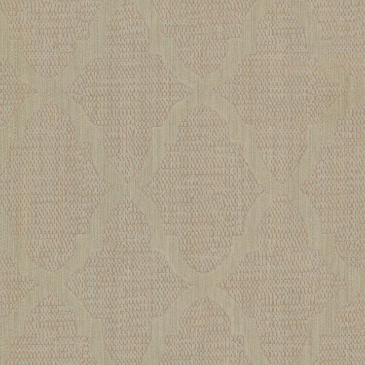 Oscar Gold Fretwork Wallpaper by Decorline Prism Covers about 56.4 square feet 20.5-in by 33-ft long roll Unpasted 25.2 - Fabric Carolina -