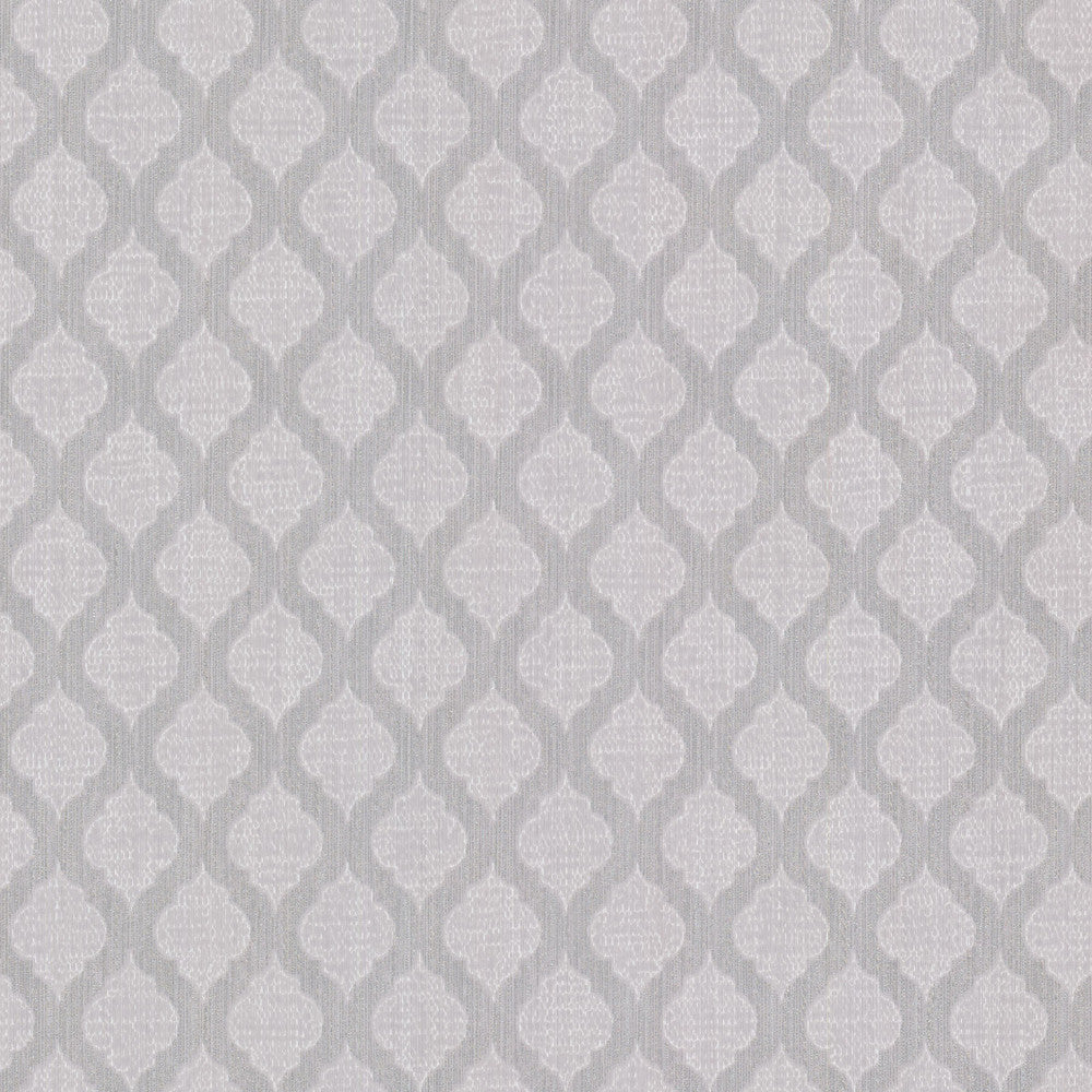 Jasper Lilac Fretwork Trellis Wallpaper by Decorline Prism Covers about 56.4 square feet 20.5-in by 33-ft long roll Unpasted 25.2 - Fabric Carolina -