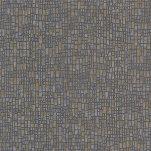 Spencer Charcoal Mosaic Wallpaper by Decorline