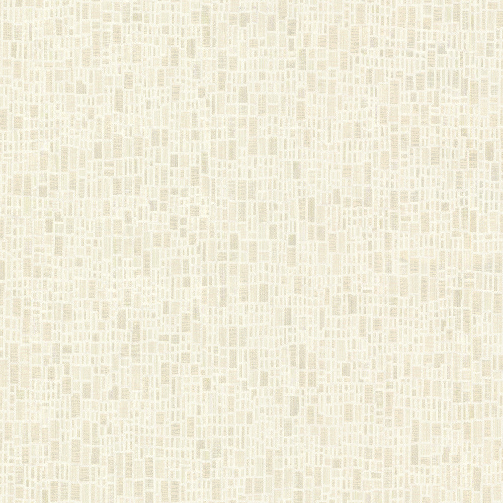 Spencer Sand Mosaic Wallpaper by Decorline Prism Covers about 56.4 square feet 20.5-in by 33-ft long roll Unpasted 25.2 - Fabric Carolina -