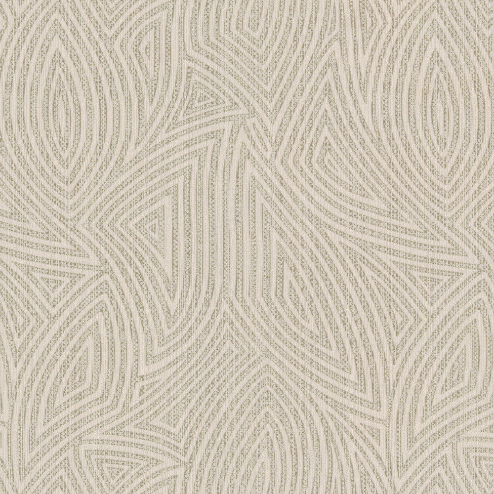Max Brass Geo Shapes Wallpaper by Decorline Prism Covers about 56.4 square feet 20.5-in by 33-ft long roll Unpasted 25.2 - Fabric Carolina -