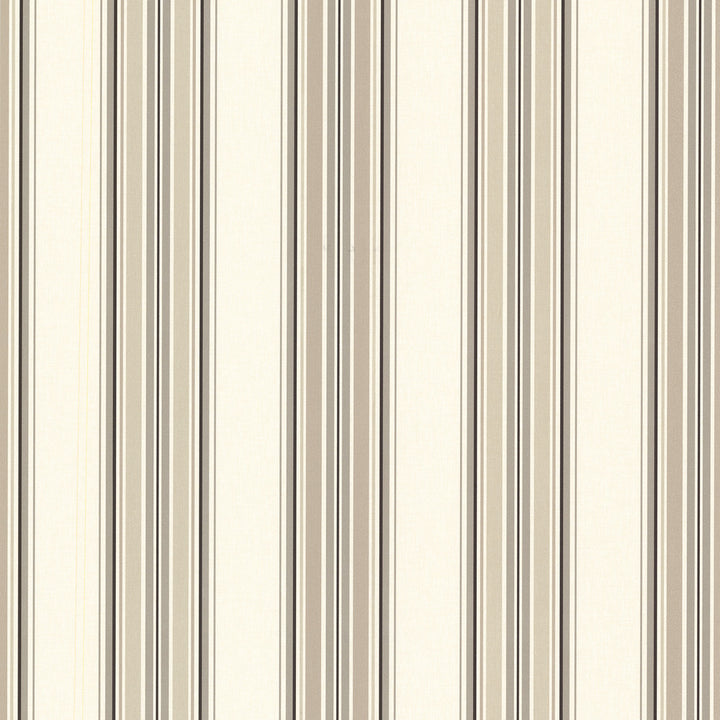 Marine Khaki Sailor Stripe Wallpaper by Beacon House Oxford Covers about 56.4 square feet 20.5-in by 33-ft long roll Unpasted 0 - Fabric Carolina -