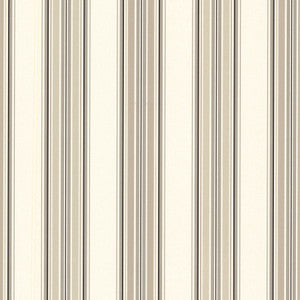 Marine Khaki Sailor Stripe Wallpaper by Beacon House