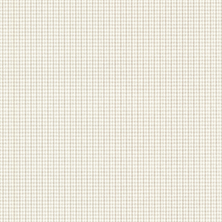 Countryside Khaki Houndstooth Wallpaper by Beacon House Oxford Covers about 56.4 square feet 20.5-in by 33-ft long roll Unpasted 21 - Fabric Carolina -