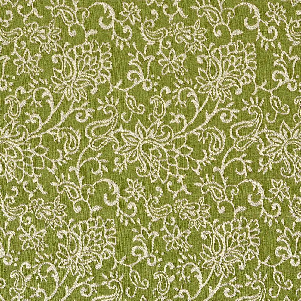 2604 Fern/Garden by Charlotte Designer Fabric Uptown Jacquards VI 100% Woven Polyester Asia Exceeds 72,000 Wyzenbeek Rubs (Heavy Duty) </p><p>Repeat: Horizontal: 6" x Vertical: 7" 54 Inches - Swanky Fabrics -