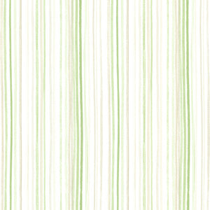 Estelle Green Watercolor Stripe Wallpaper by Beacon House