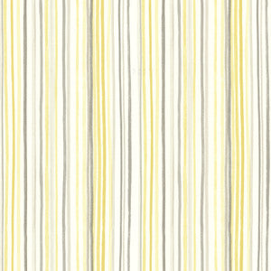 Estelle Yellow Watercolor Stripe Wallpaper by Beacon House