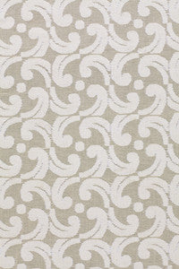 Baroque Cutwork Natural 2608480 by Schumacher Fabric