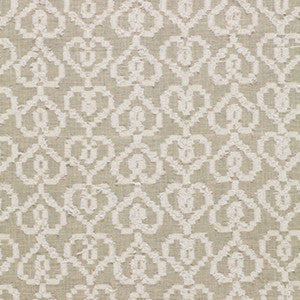 Heart Cutwork Natural 2608610 by Schumacher Fabric