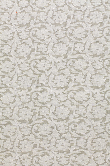 Floral Cutwork Natural 2608620 by Schumacher Fabric - 100% Cotton - Horizontal: 5.625 and Vertical: 5.25 48.125 - Fabric Carolina -
