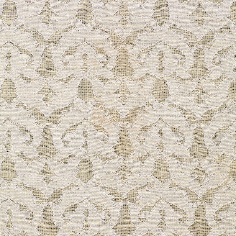 Heart Vine Cutwork Natural 2609520 by Schumacher Designer Fabric BRILLIANCE I SHEERS See Sample INDIA TO BE DETERMINED </p><p>Repeat: Horizontal: 5" (13CM) and Vertical: 5 3/4" (15CM) 48" WIDE (122CM) - Swanky Fabrics -