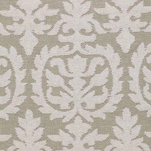 Floral Medallion Cutwork Natural 2609530 by Schumacher Fabric
