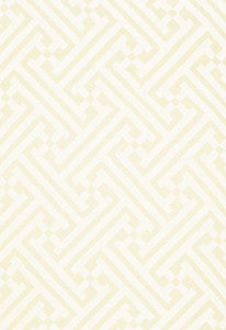 Dhari Cutwork White Natural 2611900 by Schumacher Fabric