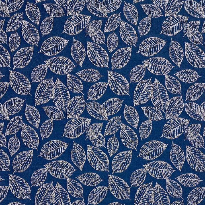2618 Wedgewood/Leaf by Charlotte Fabric Uptown Jacquards VI 100% Woven Polyester Asia Exceeds 70,000 Wyzenbeek Rubs (Heavy Duty) Horizontal: 7" x Vertical: 7.5" 54 Inches - Fabric Carolina -