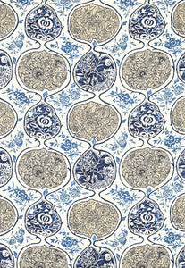 Katsugi Blues 2620933 by Schumacher Fabric