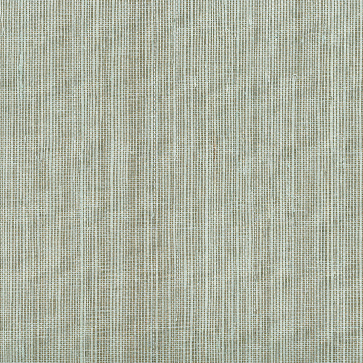 Barbora Aqua Grasscloth Wallpaper by Kenneth James Jade Grasscloth Covers about 72 square feet 36-in by 24-ft long roll Unpasted 0 - Fabric Carolina -