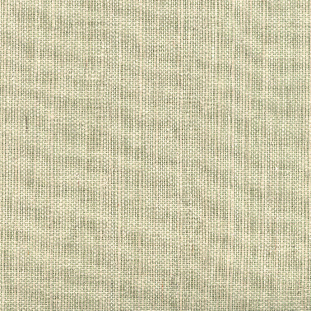 Barbora Light Green Grasscloth Wallpaper by Kenneth James Jade Grasscloth Covers about 72 square feet 36-in by 24-ft long roll Unpasted 0 - Fabric Carolina -