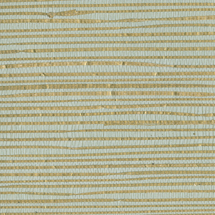 Arina Turquoise Grasscloth Wallpaper by Kenneth James Jade Grasscloth Covers about 72 square feet 36-in by 24-ft long roll Unpasted 0 - Fabric Carolina -