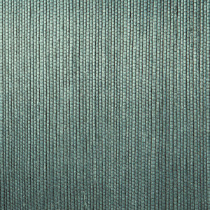 Thanos Teal Grasscloth Wallpaper by Kenneth James