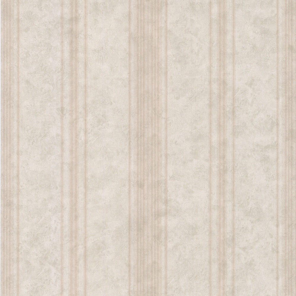 Biella Sage Stria Stripe Wallpaper by Brewster Background & Stripes Covers about 56.4 square feet 20.5-in by 33-ft long roll Unpasted 21 - Fabric Carolina -