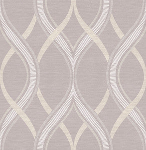 Frequency Lavender Ogee Wallpaper by A-Street Prints