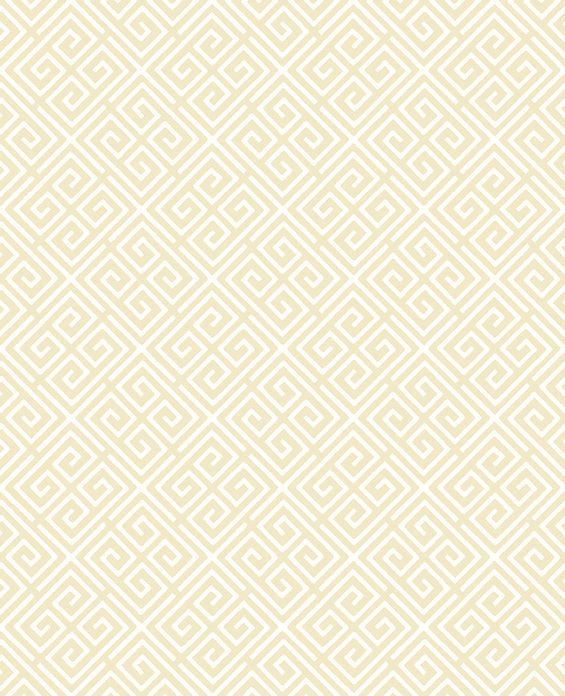 Omega Gold Geometric Wallpaper by A-Street Prints Symetrie Covers about 56.4 square feet 20.5-in by 33-ft long roll Unpasted 5.1 - Fabric Carolina -