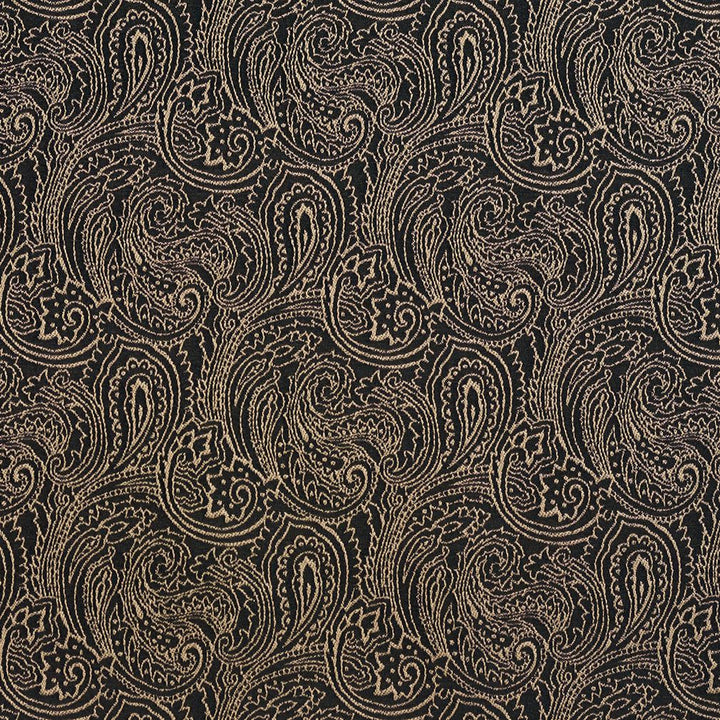 2633 Onyx/Paisley by Charlotte Fabric Uptown Jacquards VI 100% Woven Polyester Asia Exceeds 80,000 Wyzenbeek Rubs (Heavy Duty) </p><p>Repeat: Horizontal: 6.75 " x Vertical: 7.5" 54 Inches - Fabric Carolina -