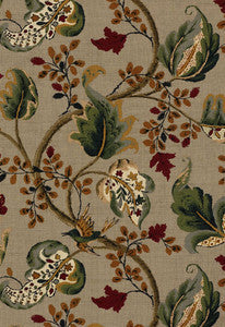 Fox Hollow Multi On Flannel 2639641 by Schumacher Fabric